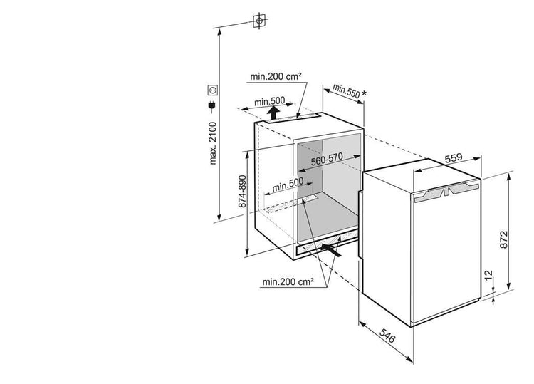 Congelator incorporabil Liebherr IFNe 3924