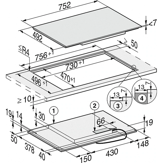 Plita Miele KM 7414 FX
