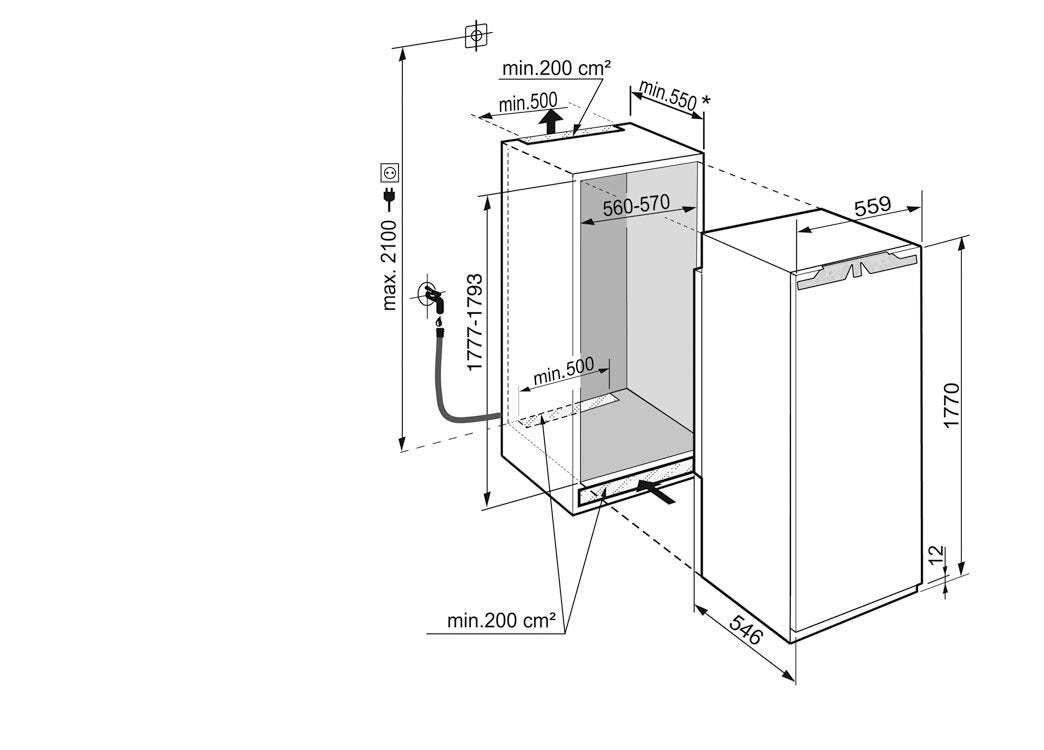 Congelator incorporabil Liebherr SIFNAe 5188