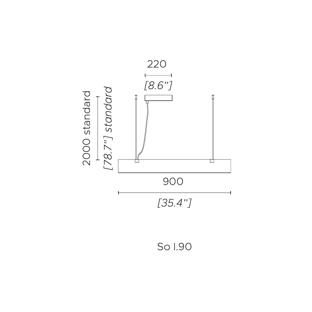 LAMPA SUSPENDATA STICK SO