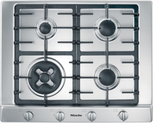 Plita incorporabila pe gaz Miele Silver cu 4 zone KM 2014