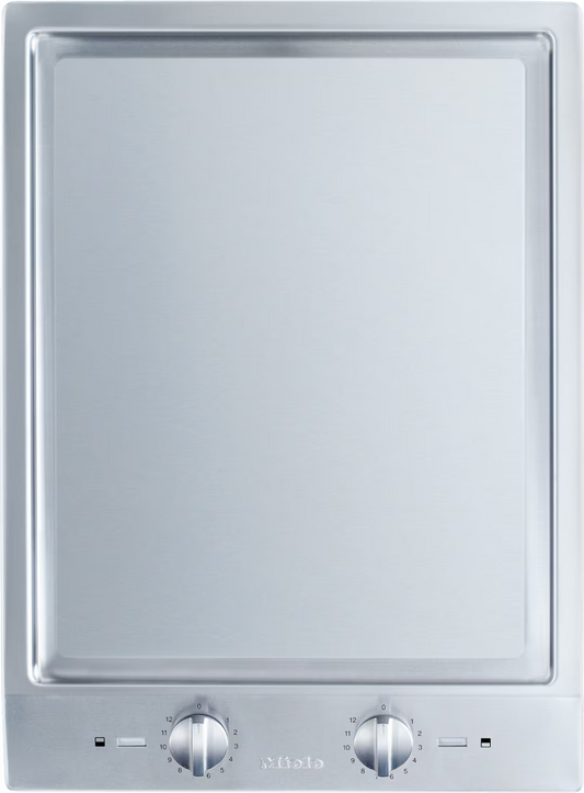 Plita incorporabila Teppan Yaki Miele Gold cu 2 zone CS 1327 Y Oţel inoxidabil