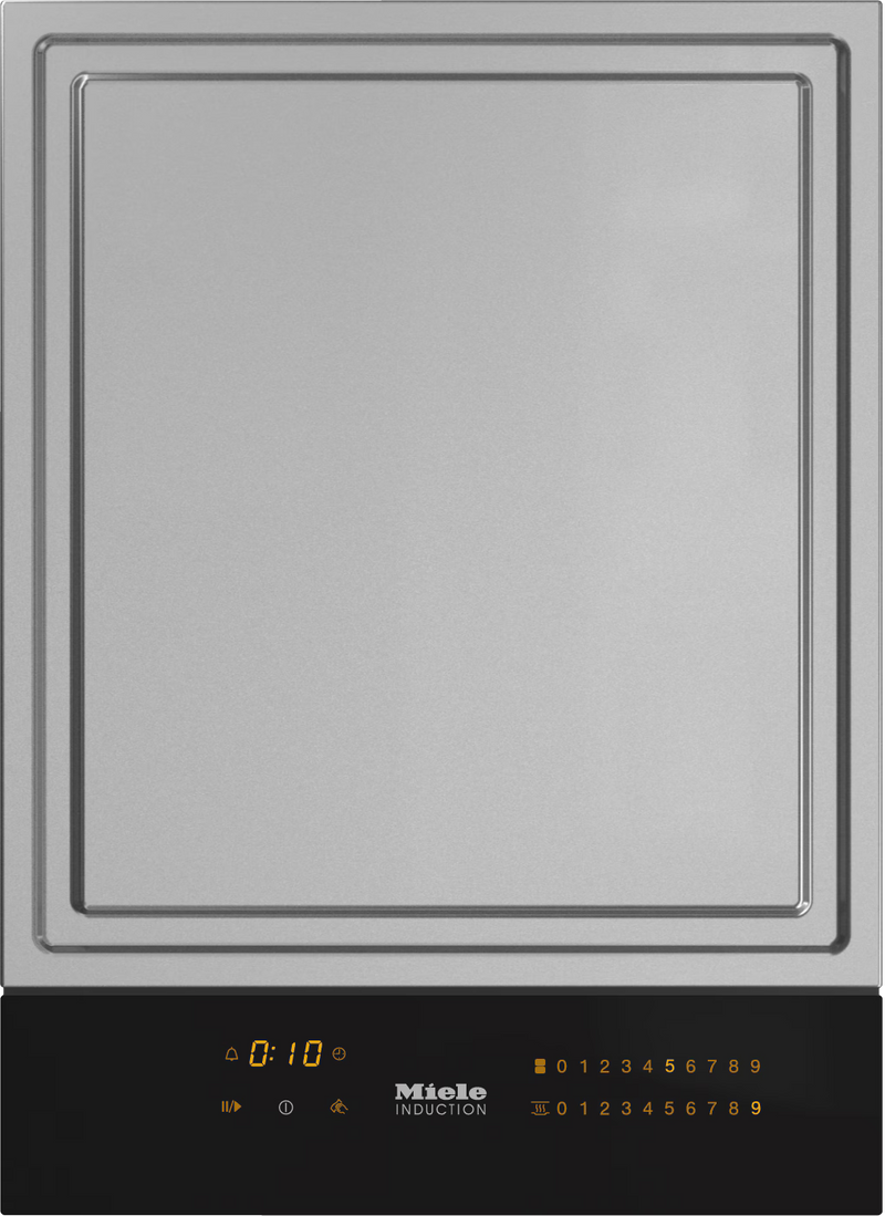 Plita incorporabila Teppan Yaki Miele Platinum cu 2 zone CS 7632 FL Negru