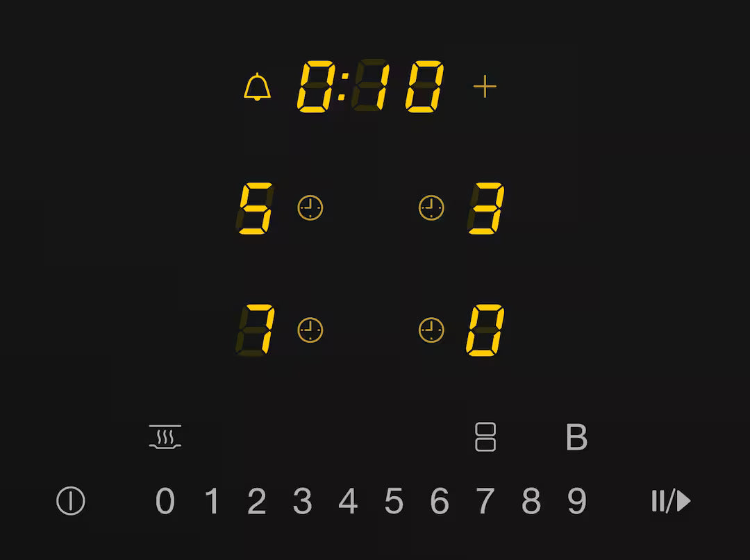 Plita incorporabila pe inductie Miele Gold cu 4 zone KM 7404 FX