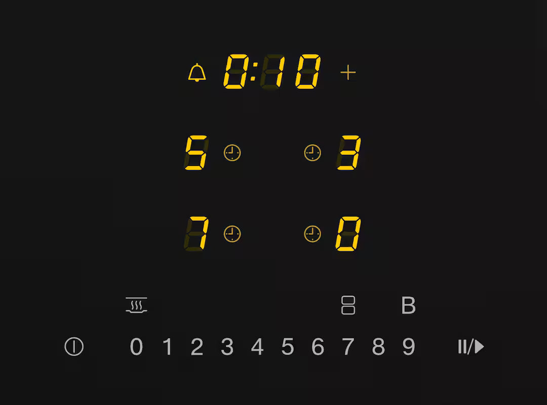 Plita incorporabila pe inductie Miele Gold cu 4 zone KM 7414 FX