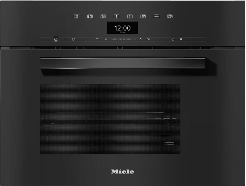 Cuptor electric compact, incorporabil Miele Gold DG 7440 Negru obsidian