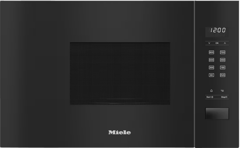 Cuptor cu microunde incorporabil Miele Silver M 2230 SC Negru obsidian
