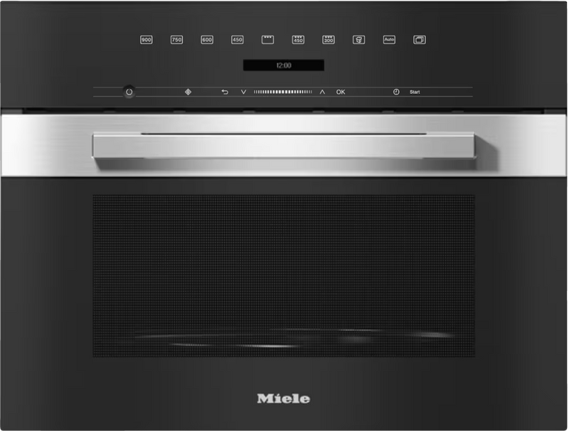 Cuptor cu microunde incorporabil Miele Gold M 7244 TC Oţel inoxidabil/Clean Steel