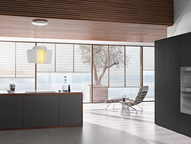 Hota de insula Miele Diamond DA 7378 D Aura 4.0 Ambient Alb Brilliant