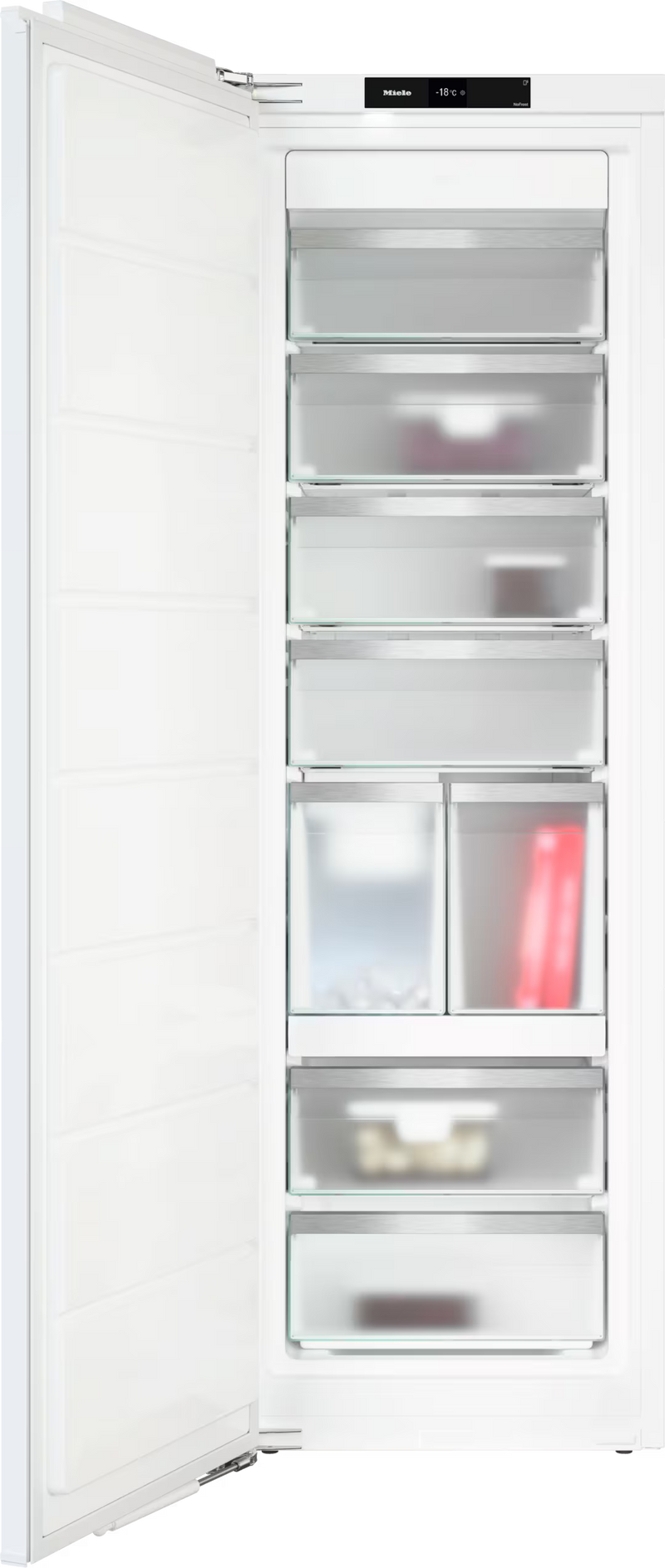 Congelator verrtical incorporabil cu 8 sertare Miele Platinum FNS 7774 D