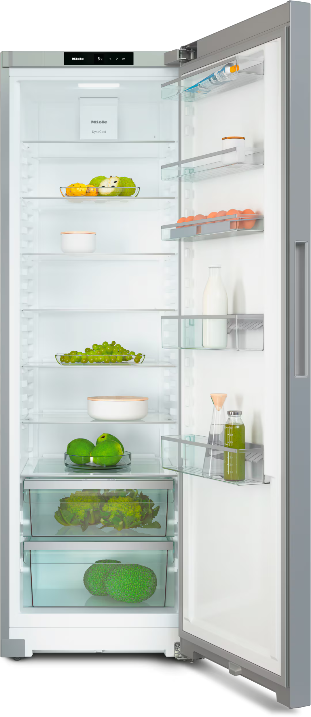 Frigider independent Miele Silver KS 4383 DD Aspect de inox