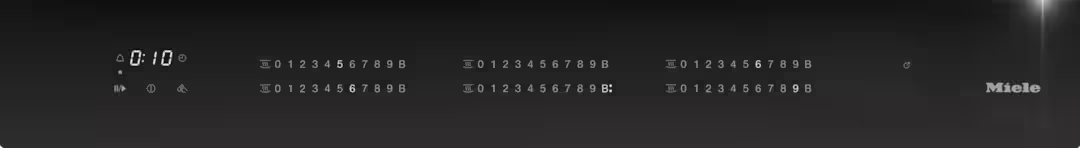 Plita incorporabila pe inductie Miele Diamond cu 6 zone KM 7878-1 FL