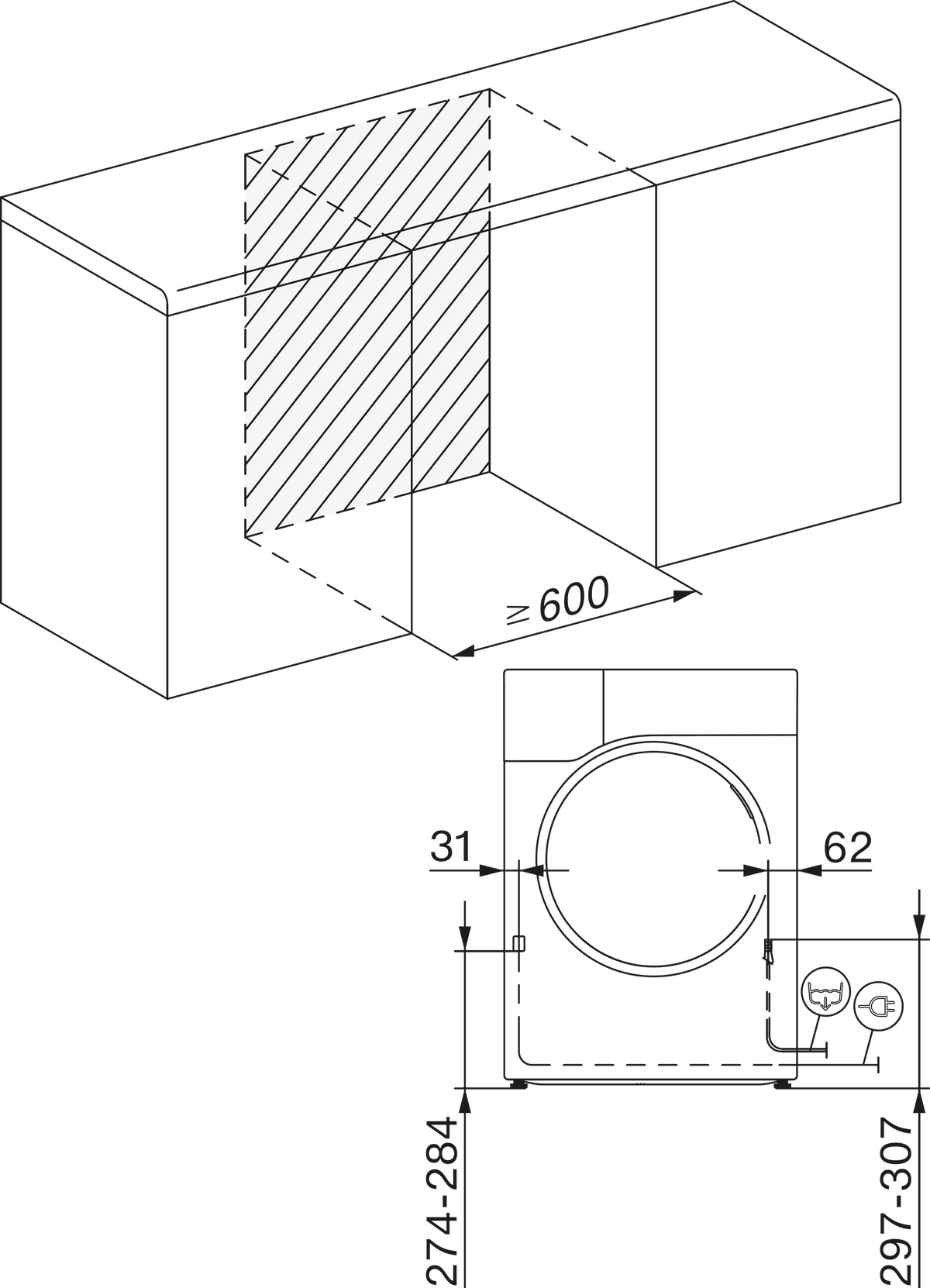Uscator cu pompa de caldura Miele Diamond TWV780WP Passion Alb lotus – Miele – imaginea 9