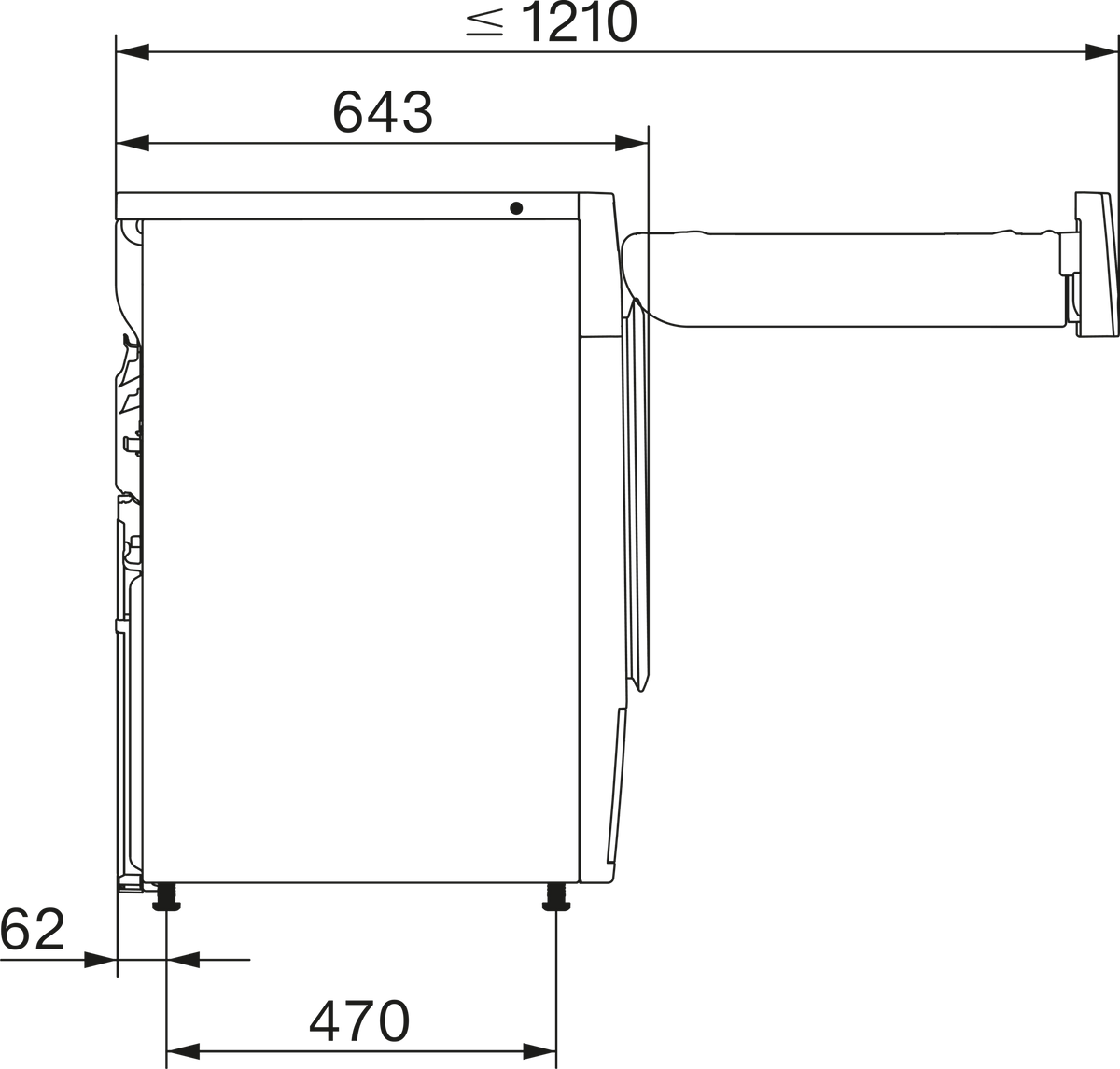 Uscator cu pompa de caldura Miele Gold TWC640WP 8kg – Miele – imaginea 7