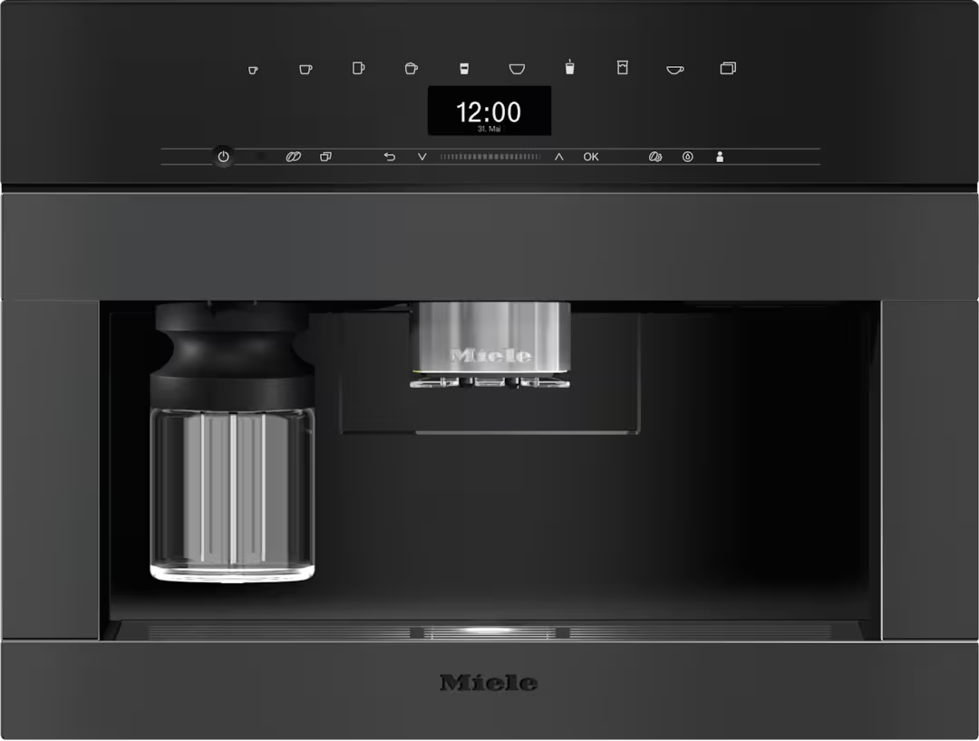 Espressor incorporabil Miele Gold CVA 7440 Negru obsidian mat