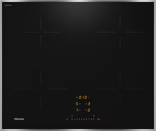 Plita incorporabila pe inductie Miele Silver cu 4 zone KM 7361 FR