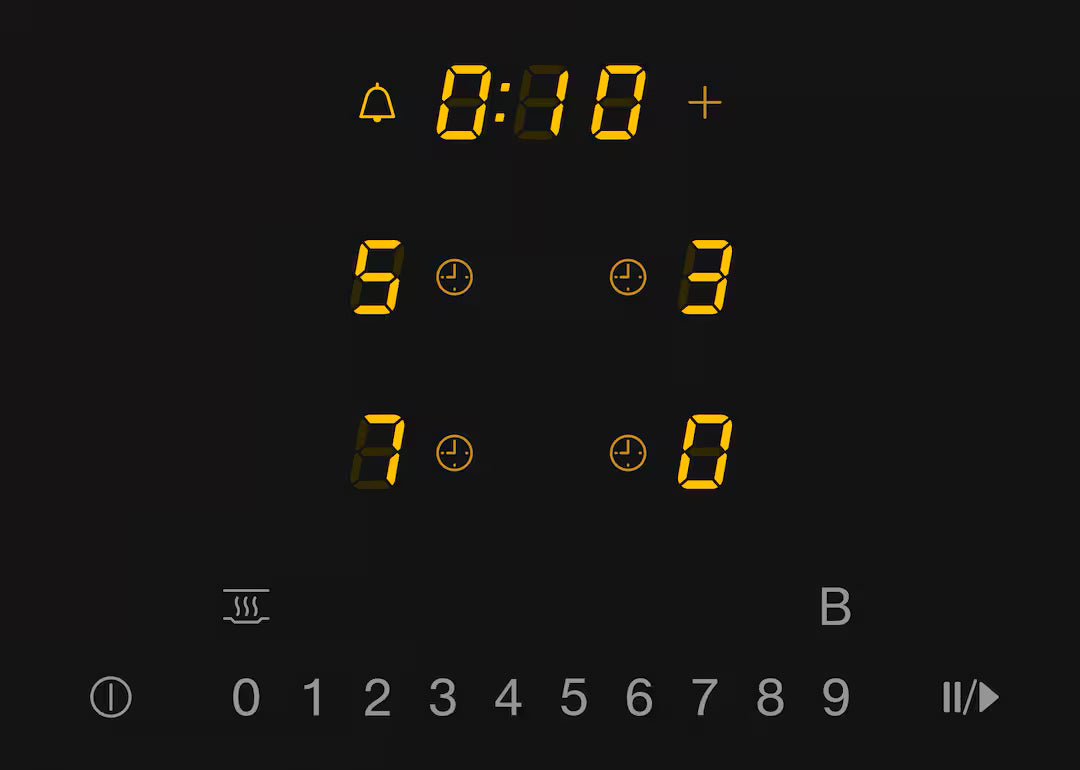 Plita incorporabila pe inductie Miele Silver cu 4 zone KM 7361 FR