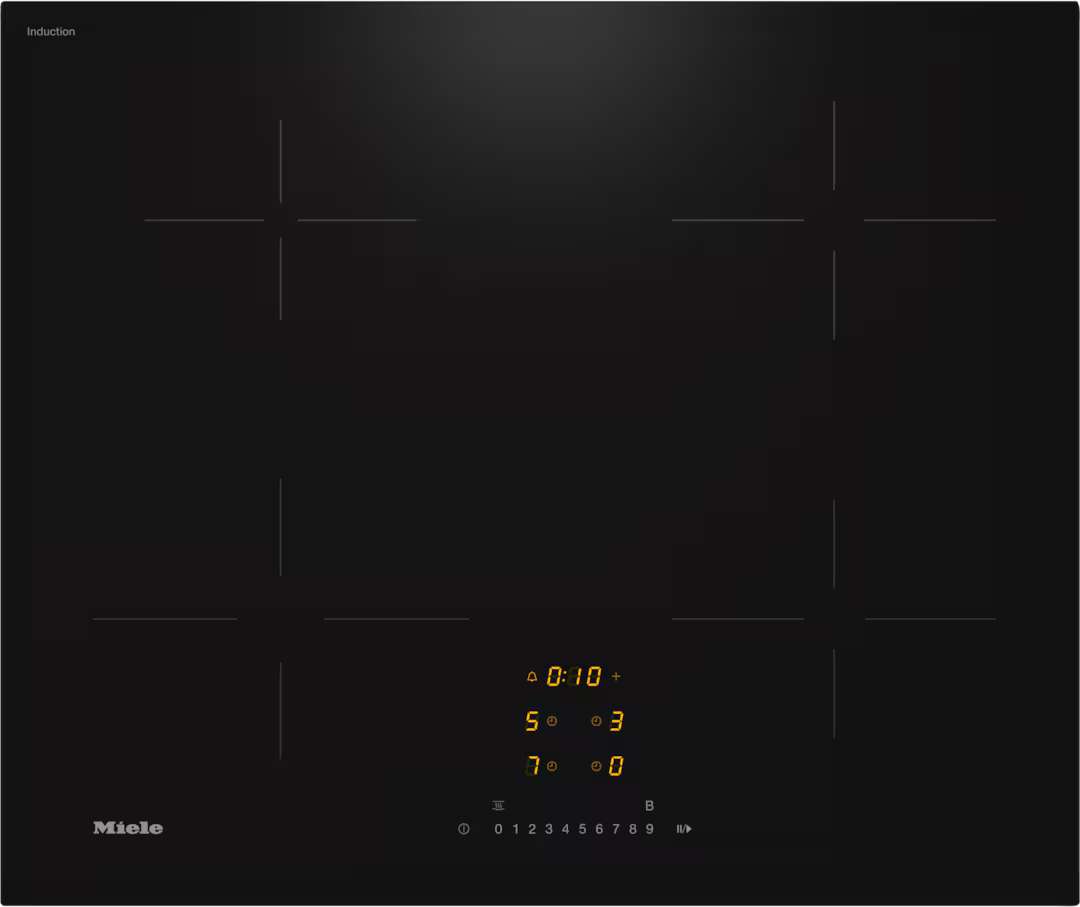 Plita incorporabila pe inductie Miele Silver cu 4 zone KM 7361 FL
