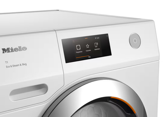 Uscator cu pompa de caldura Miele Diamond TCR790WP Eco&Steam&9kg Alb lotus – Miele