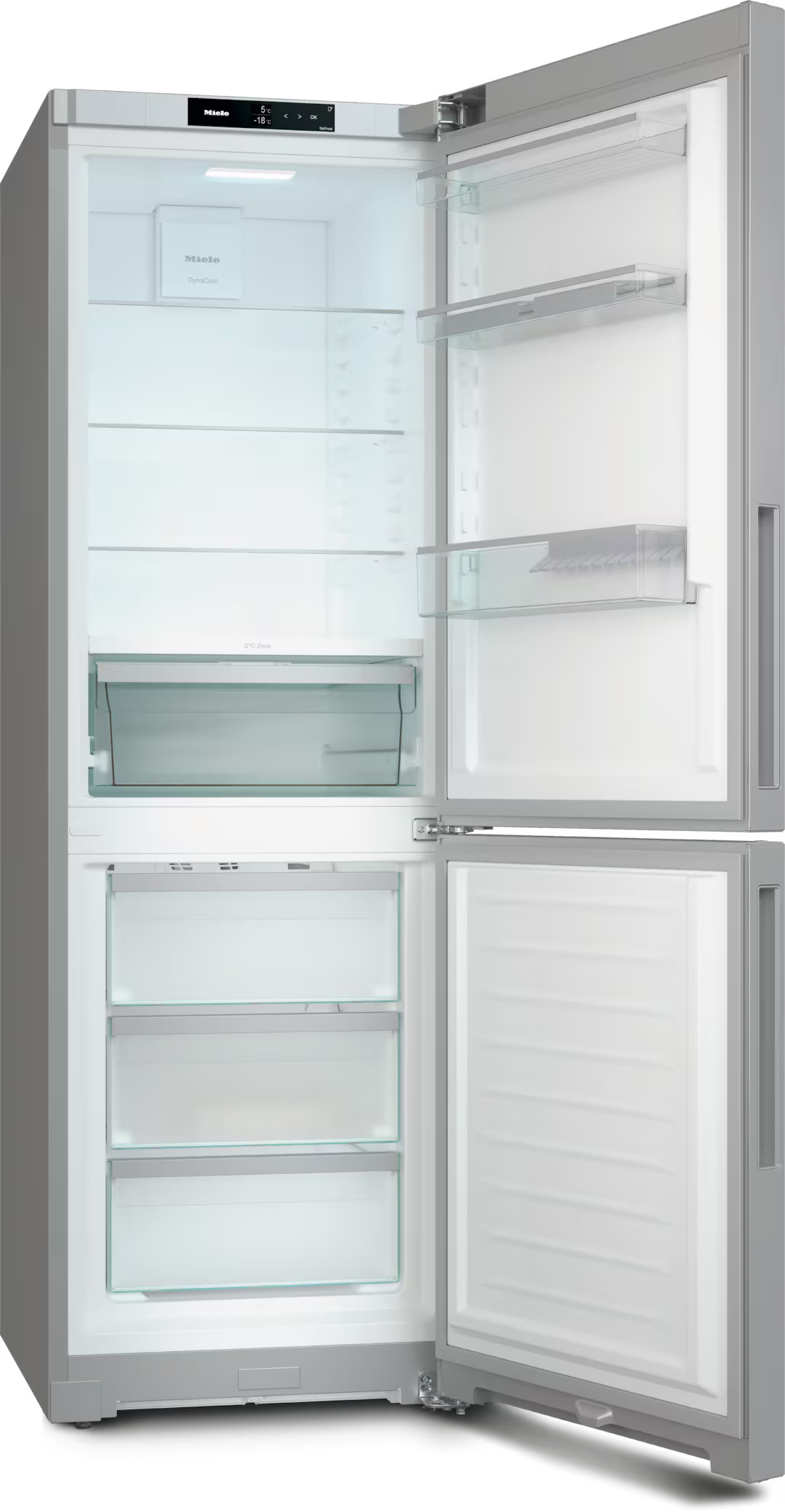 Combina frigorifica Miele Silver KFN 4377 CD Aspect de inox