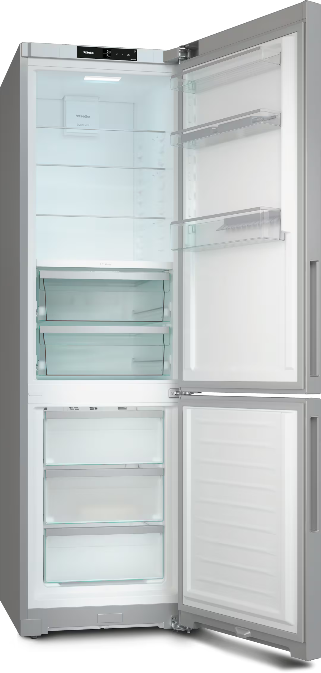 Combina frigorifica Miele Silver KFN 4397 CD Aspect de inox