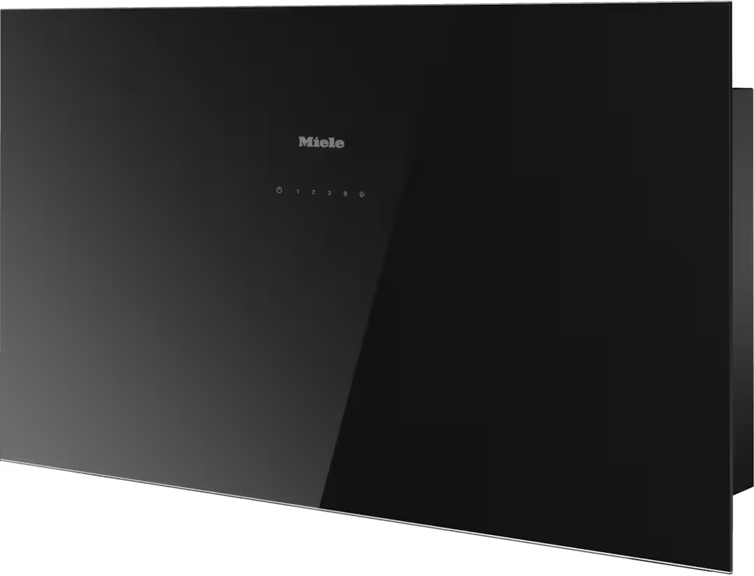 Hota de perete Miele Silver DA 9092 W Screen Negru obsidian