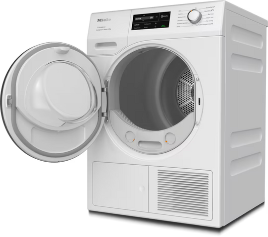 Uscator cu pompa de caldura Miele Platinum TEL695WP Steam&9kg Alb lotus