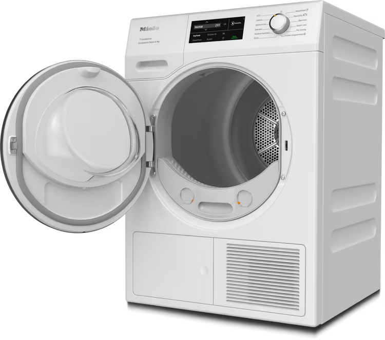 Uscator cu pompa de caldura Miele Platinum TEL695WP Steam&9kg Alb lotus