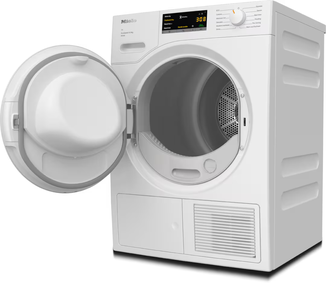 Uscator cu pompa de caldura Miele Silver TWA520WP 8kg Active