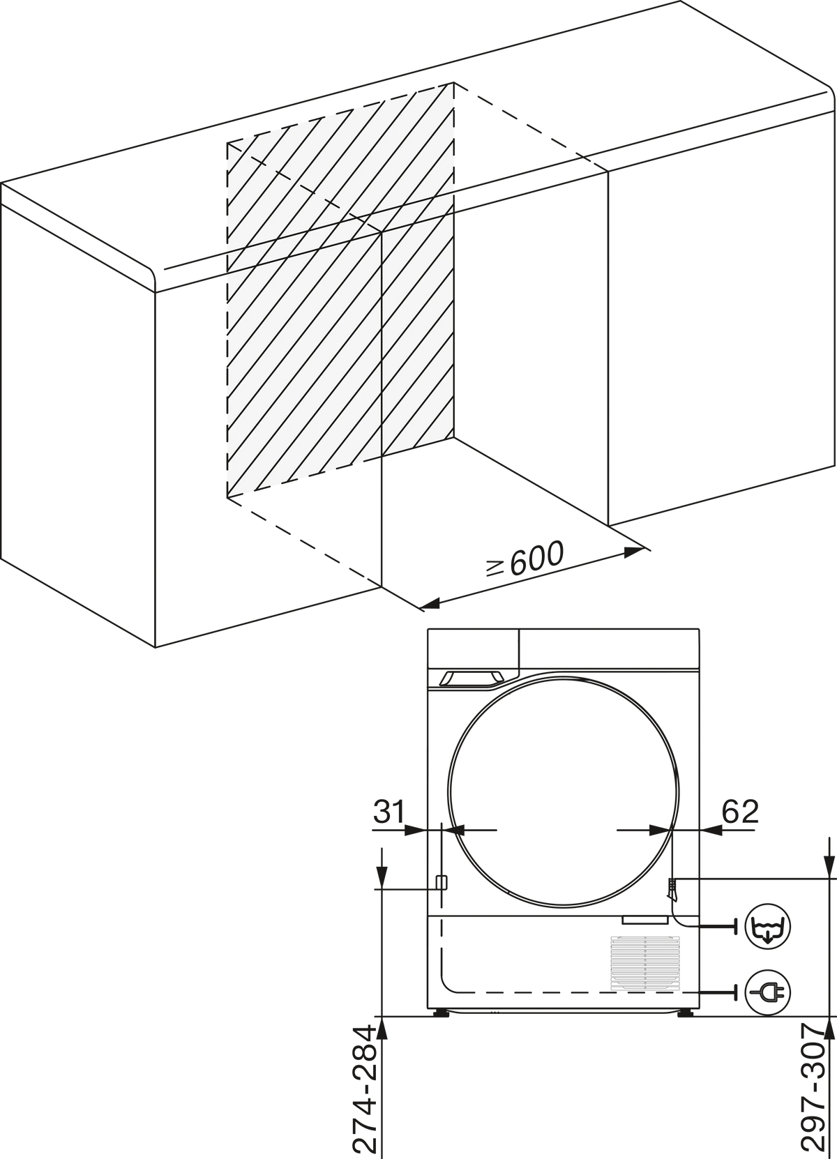 Uscator cu pompa de caldura Miele Diamond TQ 1000 WP Nova Edition – Miele – imaginea 8