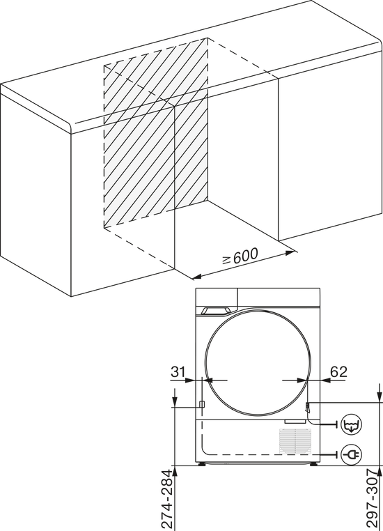 Uscator cu pompa de caldura Miele Diamond TQ 1000 WP Nova Edition – Miele