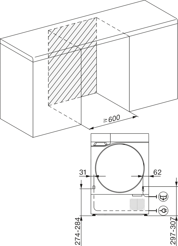 Uscator cu pompa de caldura Miele Diamond TQ 1000 WP Nova Edition