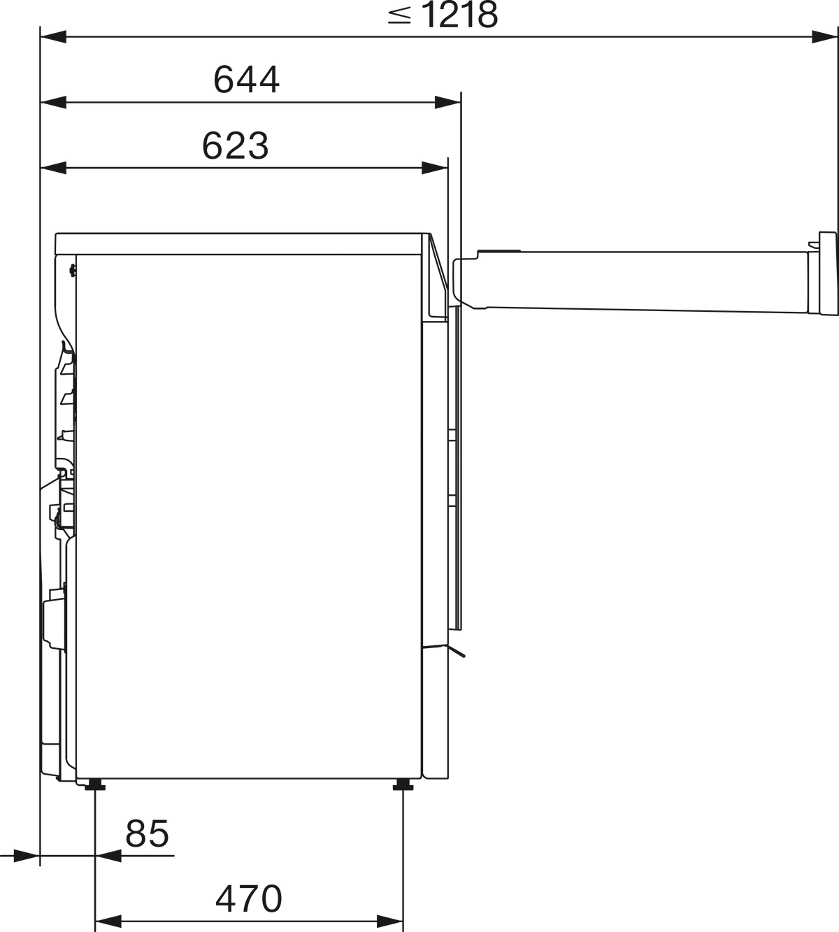 Uscator cu pompa de caldura Miele Diamond TQ 1000 WP Nova Edition – Miele – imaginea 6