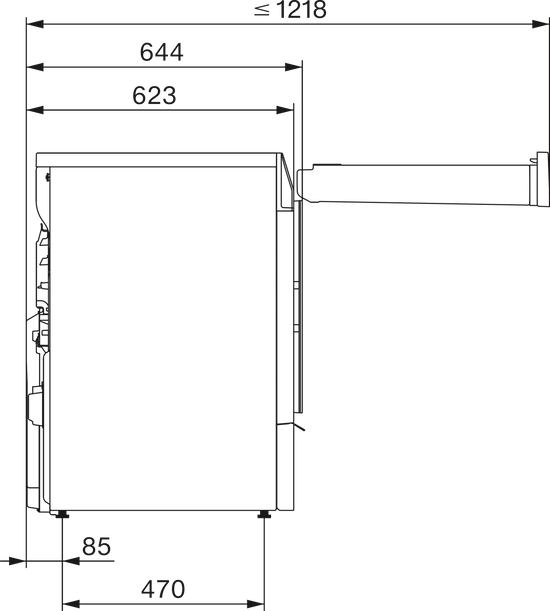 Uscator cu pompa de caldura Miele Diamond TQ 1000 WP Nova Edition – Miele