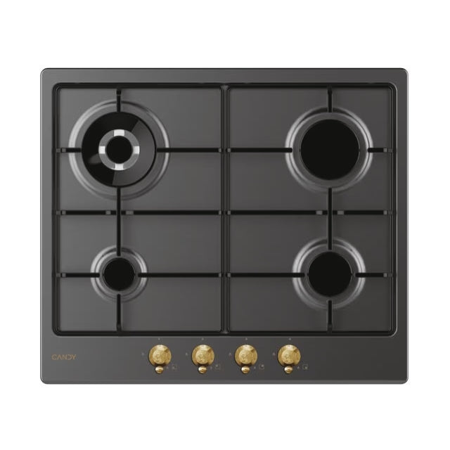 Plita incorporabila pe gaz Candy Gama Clasic cu 4 zone CHW6BR4WGTGH