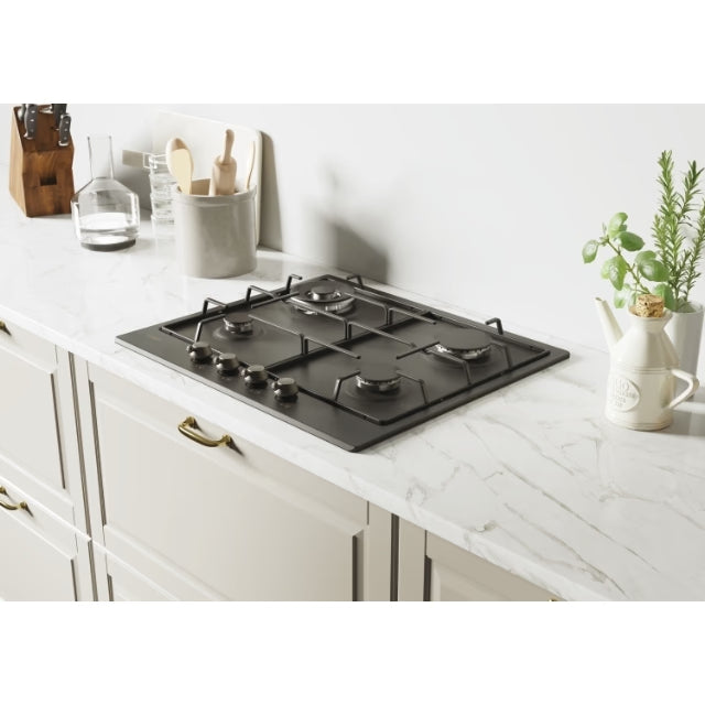 Plita incorporabila pe gaz Candy Gama Clasic cu 4 zone CHW6BR4WGTGH