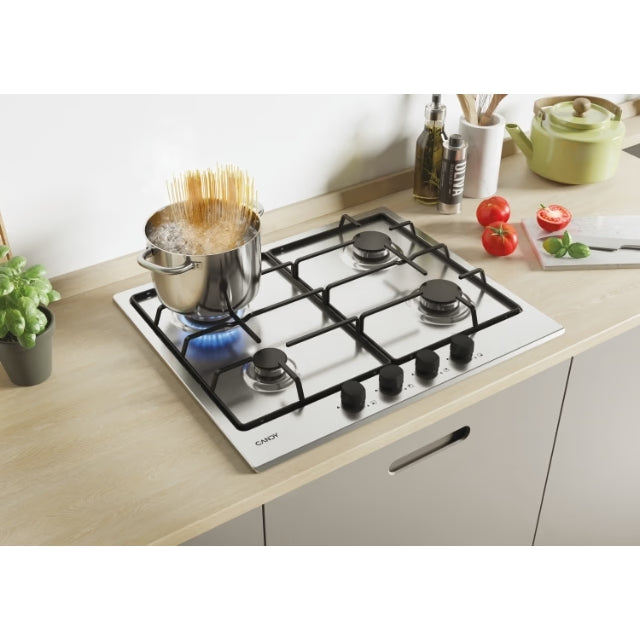 Plita incorporabila pe gaz Candy Idea cu 4 zone CM6PBRX4U2
