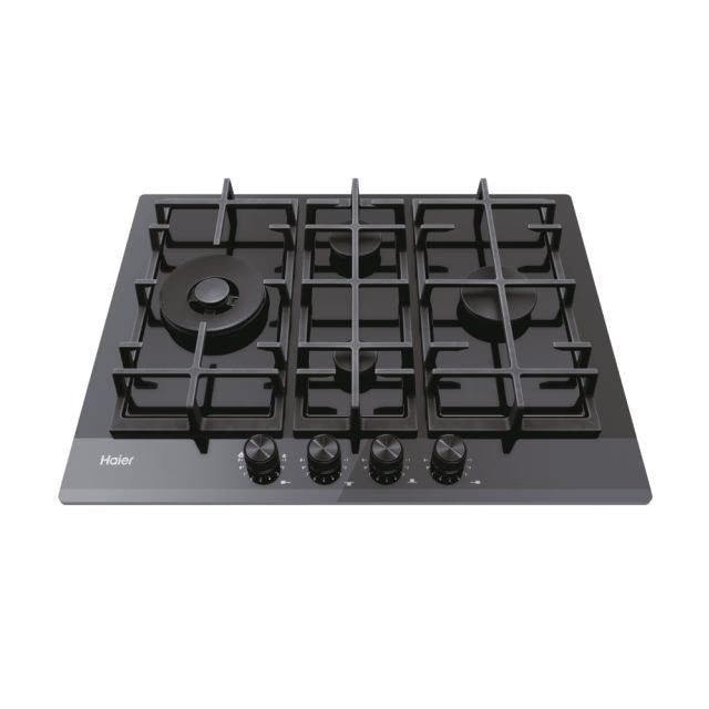 Plita incorporabila pe gaz Haier Gas on Glass Series 6 cu 4 zone HAVG5D4HB
