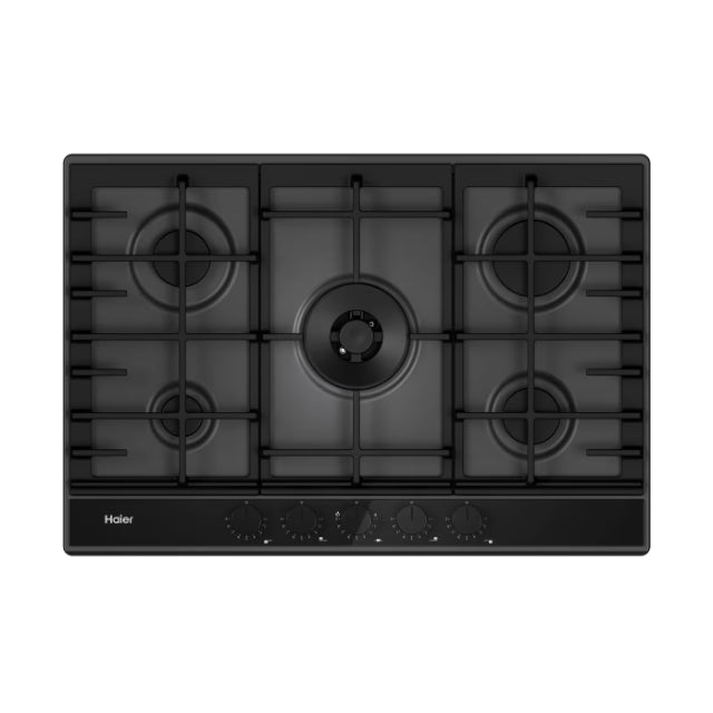 Plita incorporabila pe gaz Haier Gas on Metal Series 6 cu 5 zone HAHG7W5TEB