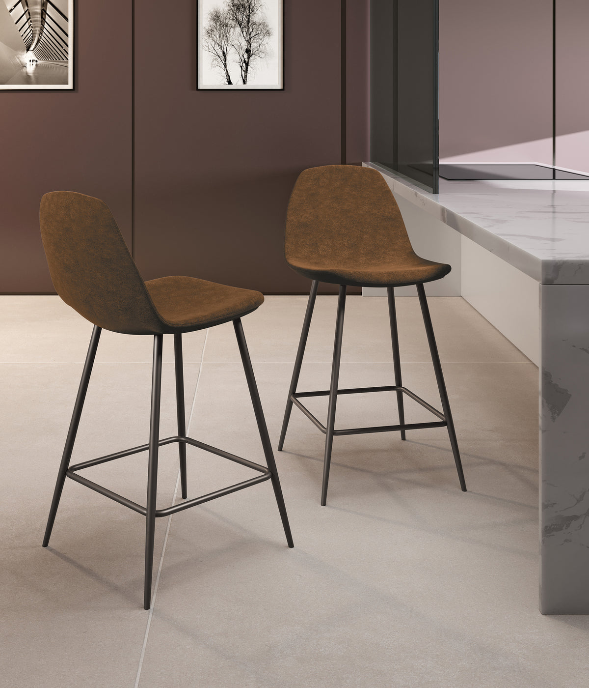 Scaun de bar Brigitte