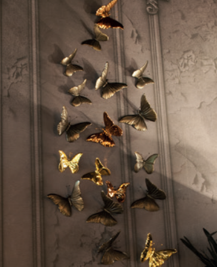 Decoratiune Fluture ceramica