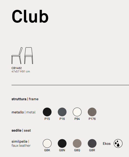 SCAUN CLUB CB 1462