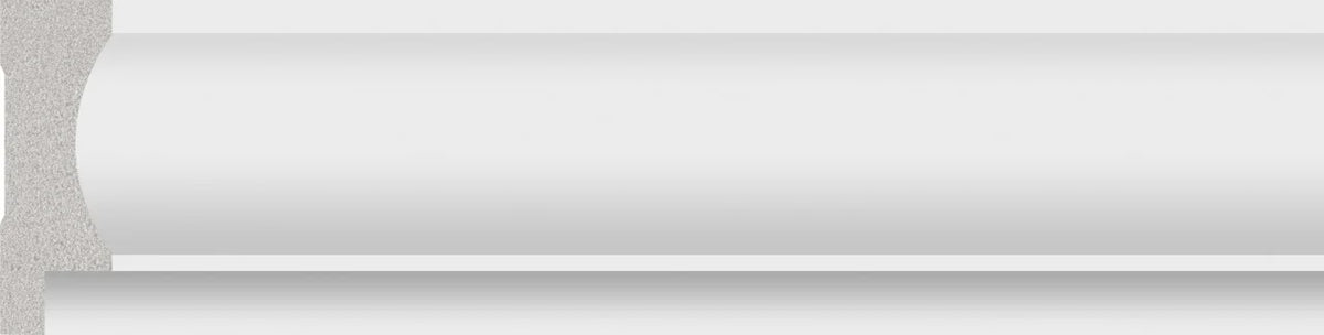 Capat pentru panou decorativ din polimer rigid CWP5 NEW - 3.8x1.3x270 cm