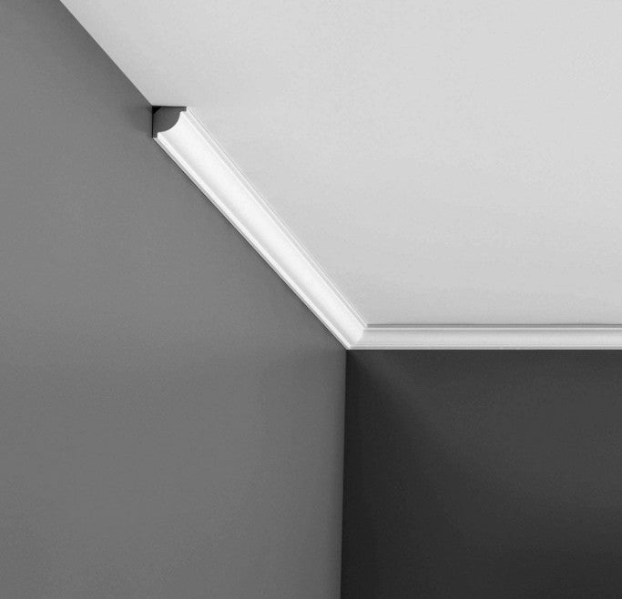 Cornisa decorativa din polimer rigid C2 - 2.2x2.2x200 cm