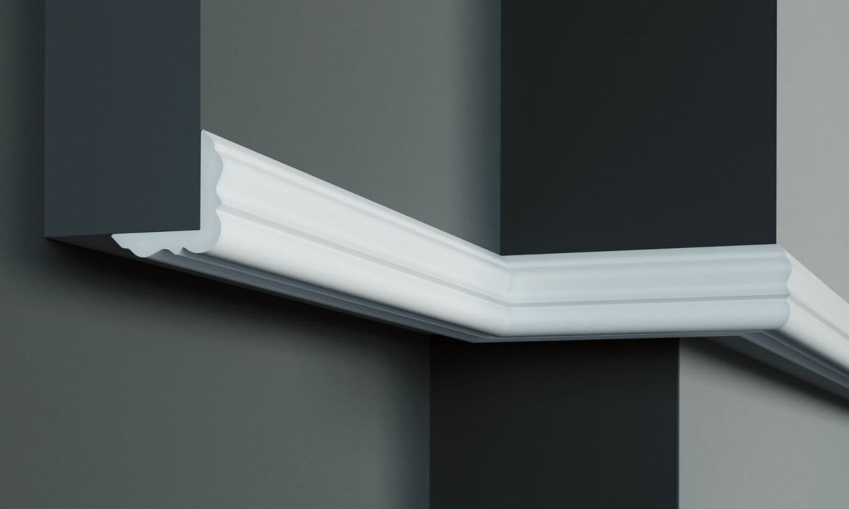 Cornisa decorativa din poliuretan P817 - 4x4x200 cm