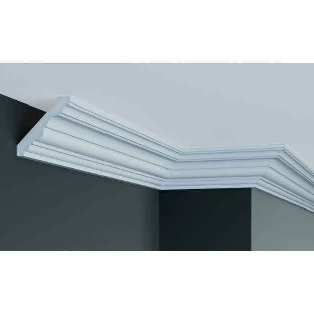 Cornisa decorativa din poliuretan P902 - 4.6x4.6x200 cm