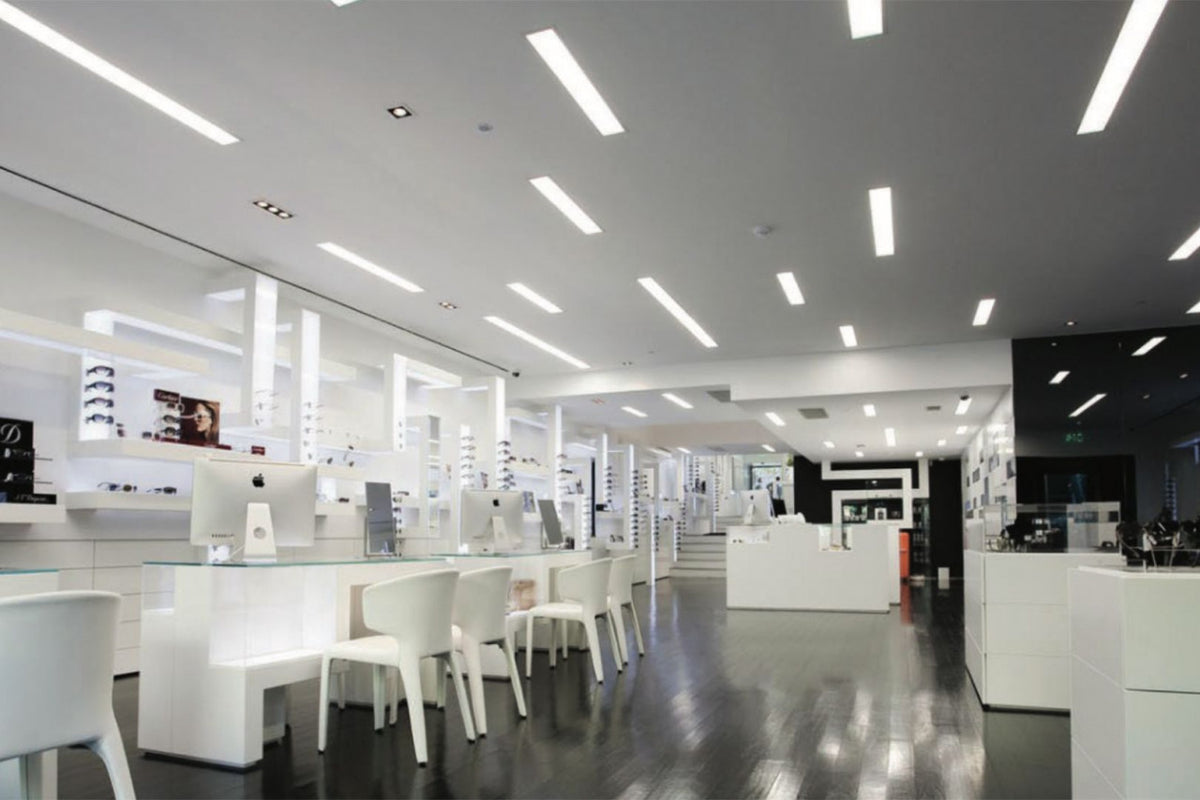 Profil pentru banda LED din polistiren extrudat acoperit cu rasina minerala KD303 - 6.5x4x115 cm